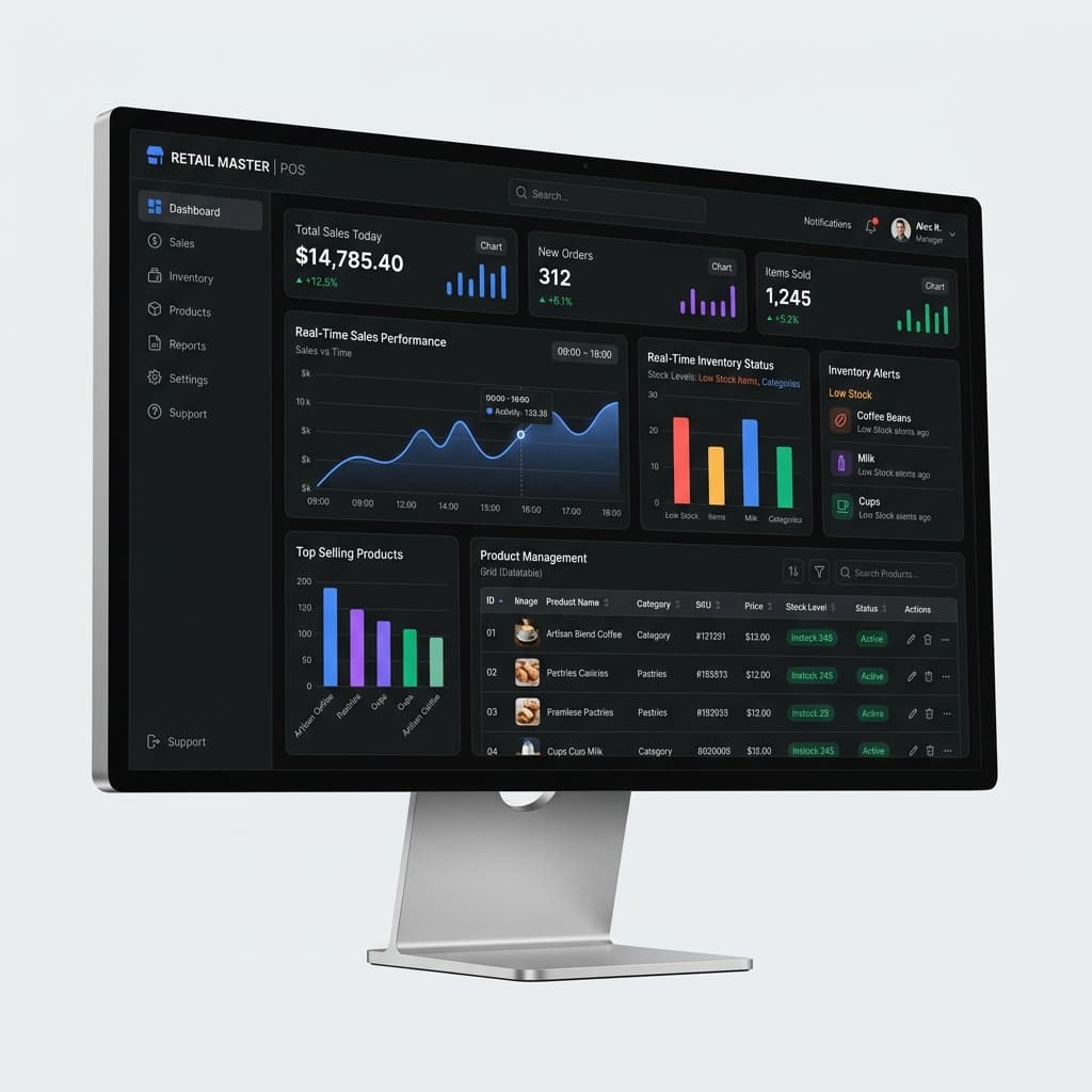 POS System using React and SQL
